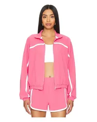 BEYOND YOGA JACKE GO RETRO in Pink Pink