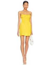 Faithfull The Brand MINIKLEID ALBOA in Yellow Yellow