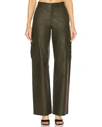 SPRWMN Baggy Low Rise Cargo Pants in Green Green