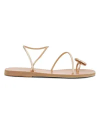 Ancient Greek Sandals SANDALE DISKOS in Metallic Gold Metallic