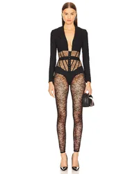 Michael Costello JUMPSUIT CLAUDETTE in Black Black