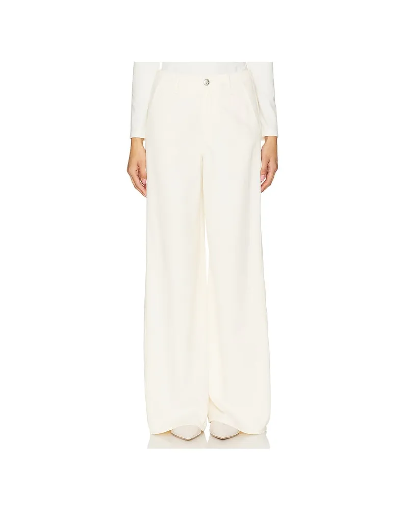 Rag & Bone LANGE WEITE HOSE FEATHERWEIGHT TAILORED SOFIE in Ivory