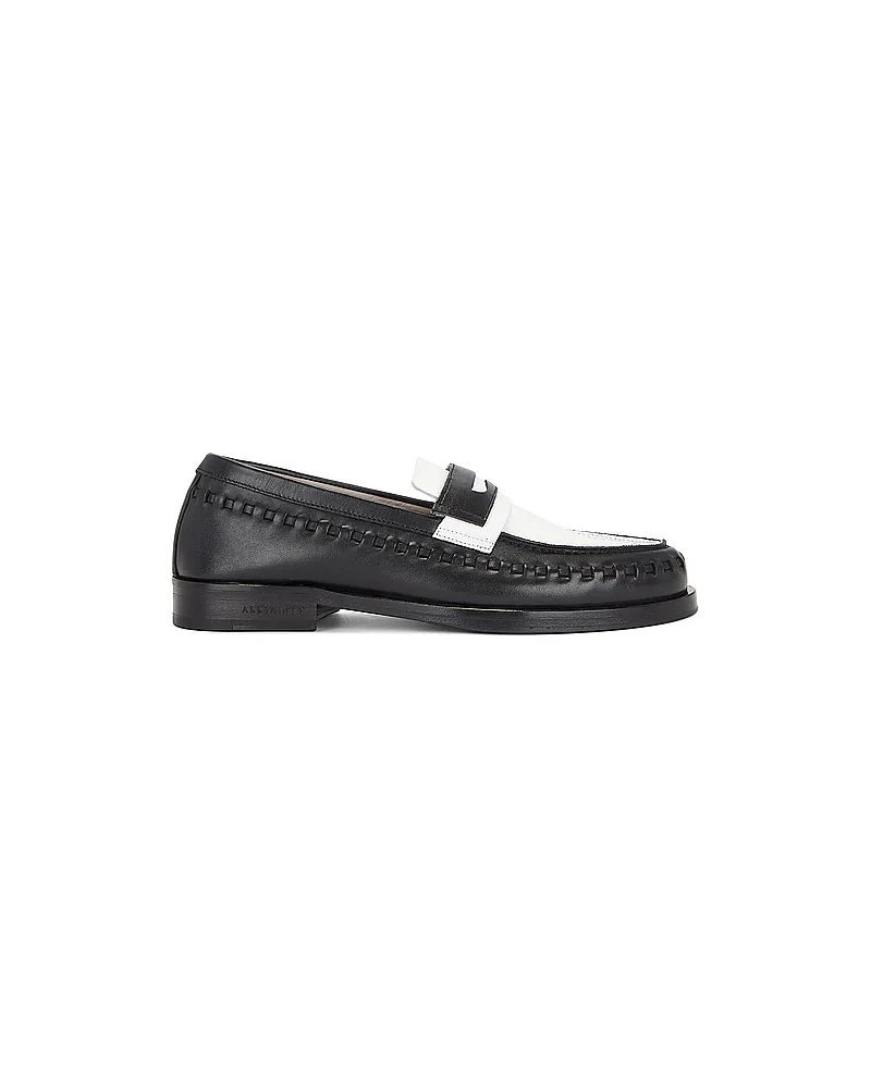 AllSaints LOAFERS in Black Black