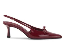 SLINGBACK-PUMPS QUILL in Burgundy