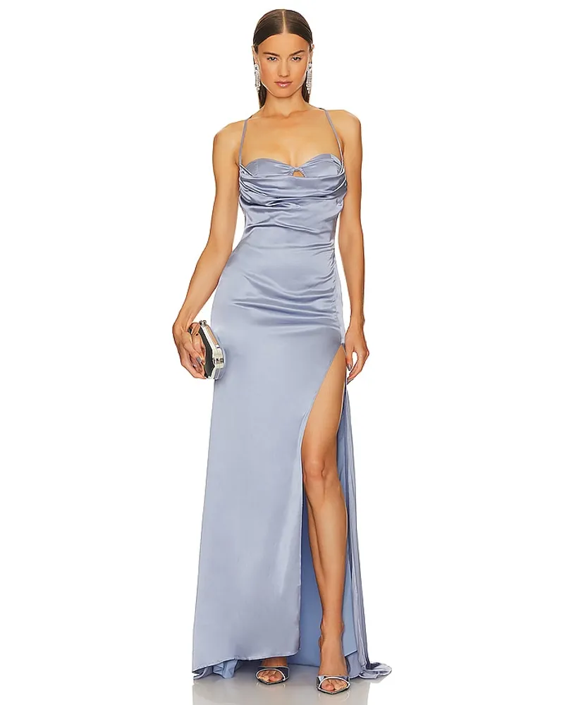 Michael Costello ABENDKLEID ALIANA in Slate Slate