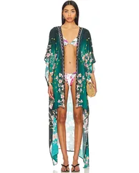 AGUA BENDITA KIMONO DARA in Dark Green Dark