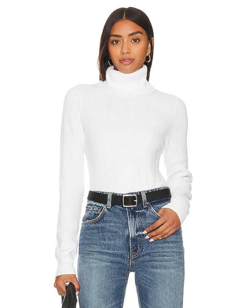 L'ACADEMIE CROP-TOP NELLIS in White White