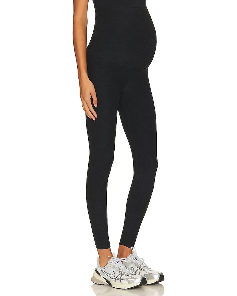 BEYOND YOGA LEGGINGS SPACEDYE LOVE THE BUMP MATERNITY in Black Black