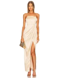 Michael Costello MAXIKLEID SHEA in Nude Nude