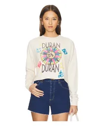 DAYDREAMER BAUCHFREIES SWEATSHIRT DURAN DURAN USA TOUR 1984 in Tan Tan