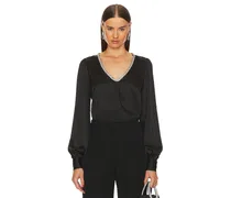 BLUSE CRYSTAL CATALINA in Black