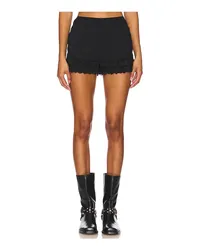 Free People SHORTS IN BLOOM in Black Black