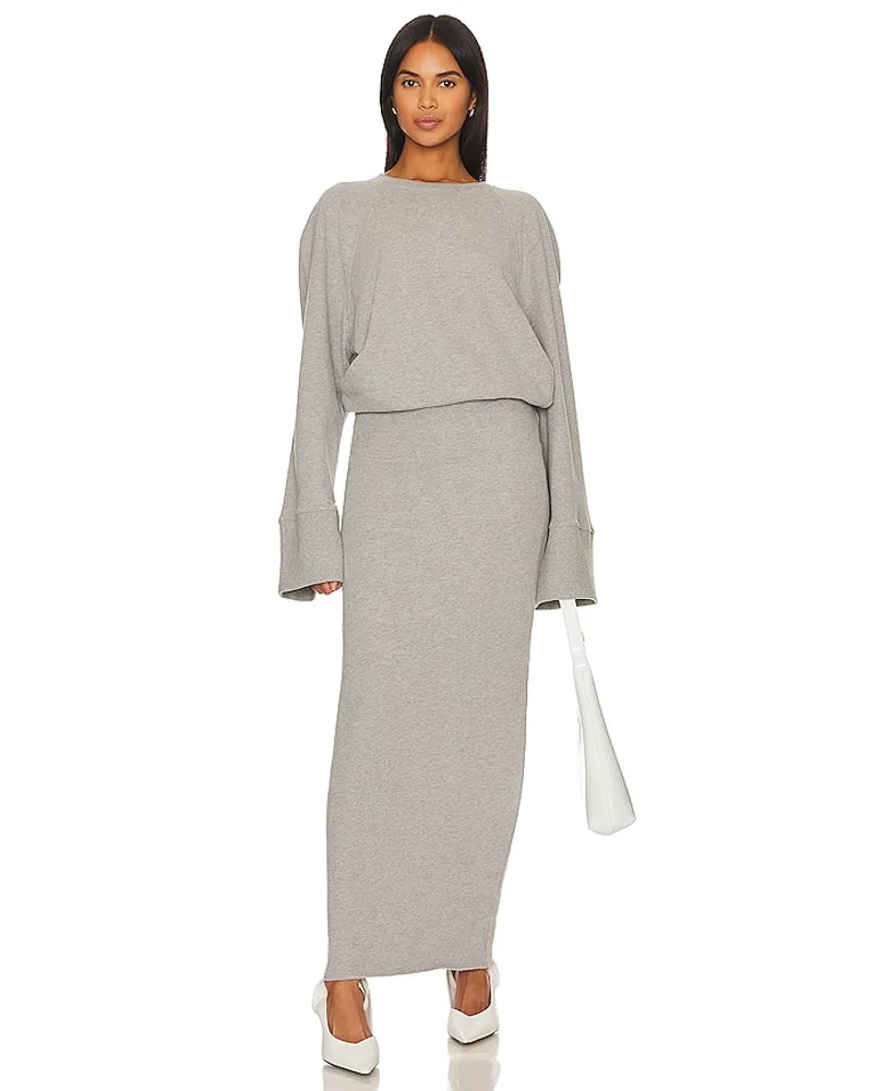 GRLFRND KLEID ROHO in Grey Grey