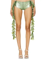 Poster Girl SHORTS RAPUNZEL in Green Green