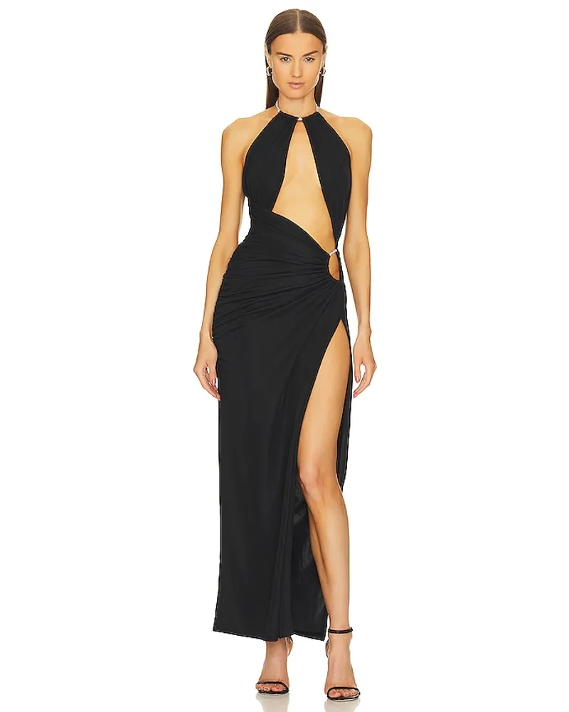 Michael Costello KLEID WYNNA in Black Black