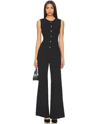 Amanda Uprichard JUMPSUIT TORI in Black Black