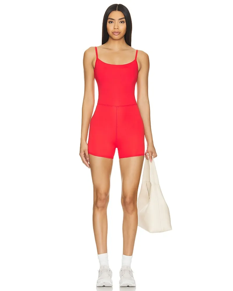 WellBeing + BeingWell KURZOVERALL QUINN in Red Red