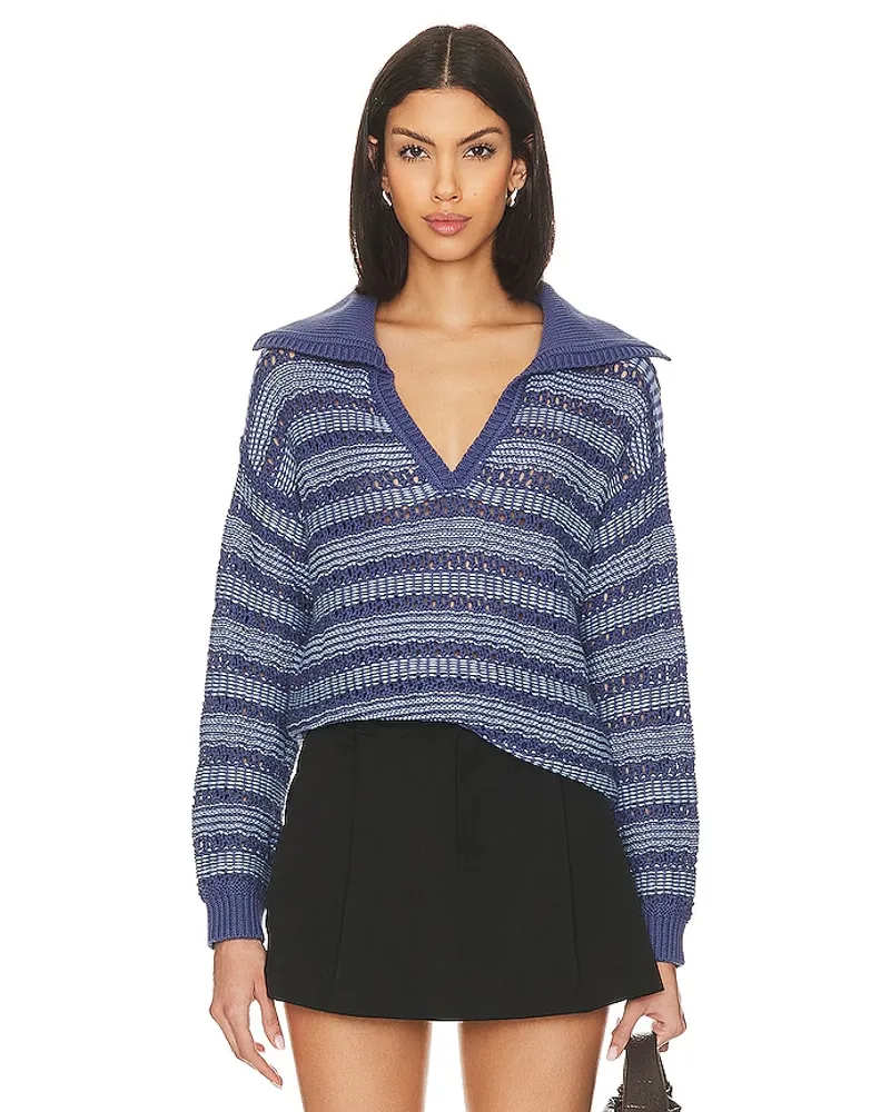 525 MARITIMER PULLOVER RACHEL in Blue Blue