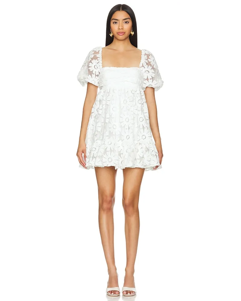 LIKELY KLEID POSH in White White