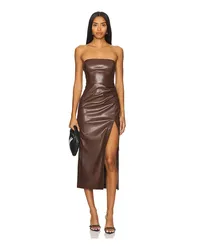 CAMI NYC KLEID ANDRES in Brown Brown