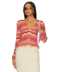 Show Me Your Mumu CARDIGAN COZA in Pink Pink