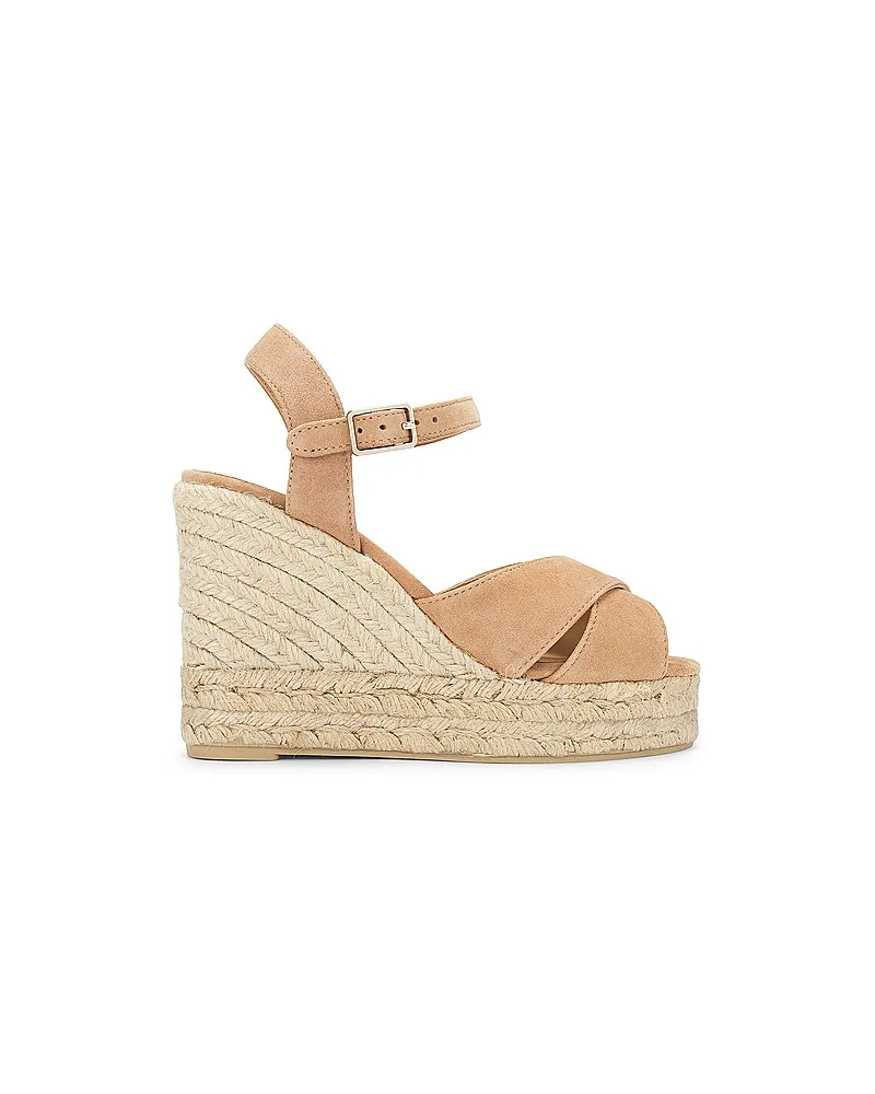 Castañer WEDGES BLAUDELL in Tan Tan