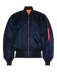 Alpha Industries BOMBERJACKE in Blue Blue