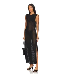 Seafolly Australia TRANSPARENTES MAXI-KLEID in Black Black