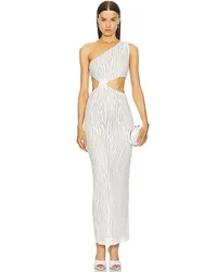 Michael Costello KLEID CAROLINE in Ivory Ivory