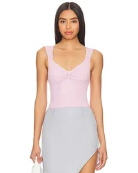 Free People TRÄGERTOP INTIMATELY FP LOVE LETTER SWEETHEART in Pink Pink