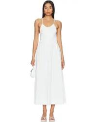 Faithfull The Brand MIDI-KLEID CAMERA in White White