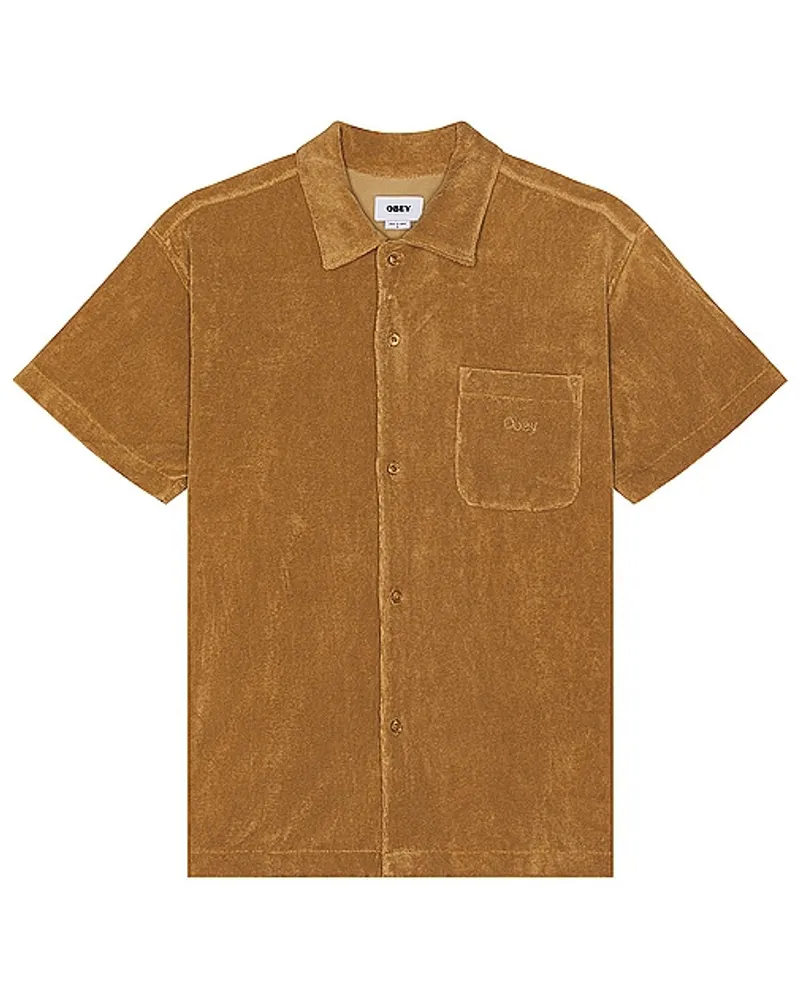 Obey HEMD in Brown Brown