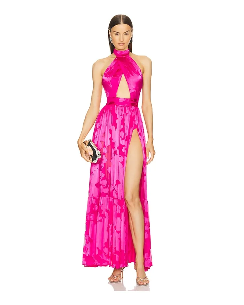 Michael Costello ABENDKLEID CAROLINA in Pink Pink