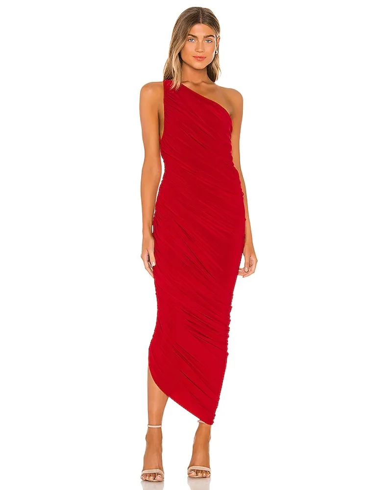 Norma Kamali ABENDKLEID DIANA in Red Red