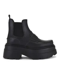 Alexander Wang GUMMISTIEFEL CARTER ANKLE PLATFORM in Black Black