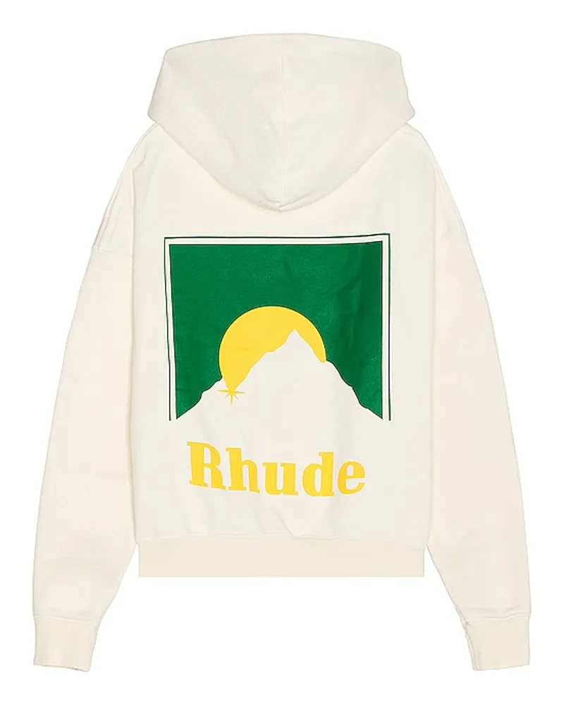 RHUDE HOODIE in White White