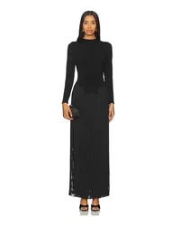 Hervé Léger ABENDKLEID THE SLOAN in Black Black