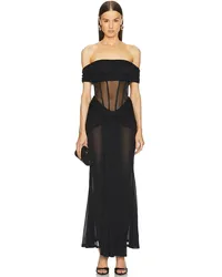 Michael Costello ABENDKLEID CATALINA in Black Black