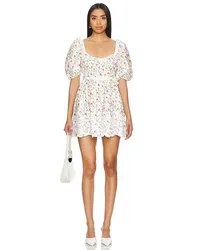 For Love and Lemons MINIKLEID JACKSON in White White