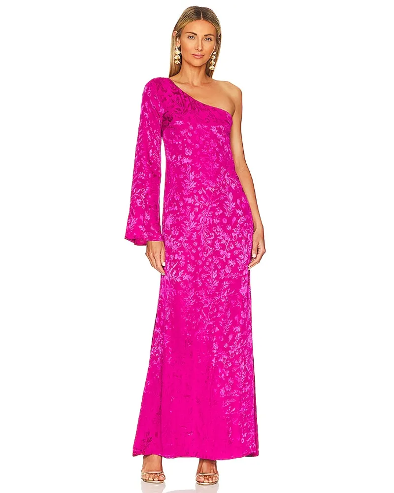 House of Harlow 1960 MAXIKLEID ULRICH in Fuchsia Fuchsia