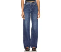 JEANS BROOKLYN HIGH RISE LOOSE STRAIGHT in Blue
