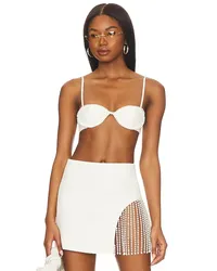 Camila Coelho BUSTIER CAMILA in Ivory Ivory