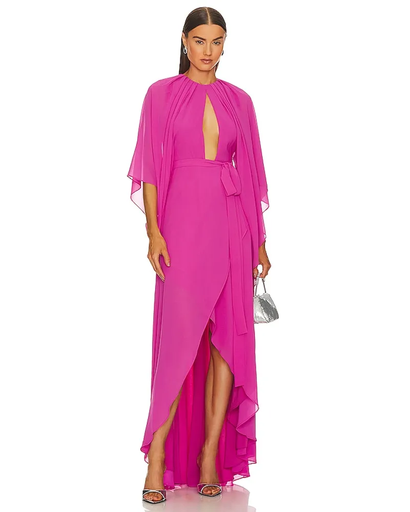 Michael Costello ABENDKLEID SOLARE in Pink Pink