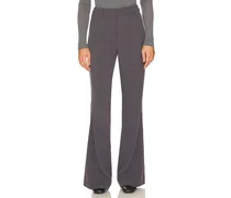 Halifax Slim Flare Pant in Charcoal