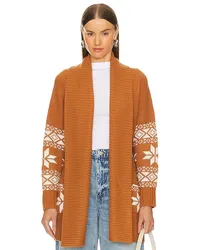 525 CARDIGAN SHILOH SOUTHWESTERN in Cognac Cognac