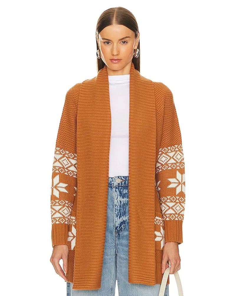 525 CARDIGAN SHILOH SOUTHWESTERN in Cognac Cognac