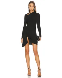 Enza Costa KLEID SLASH in Black Black