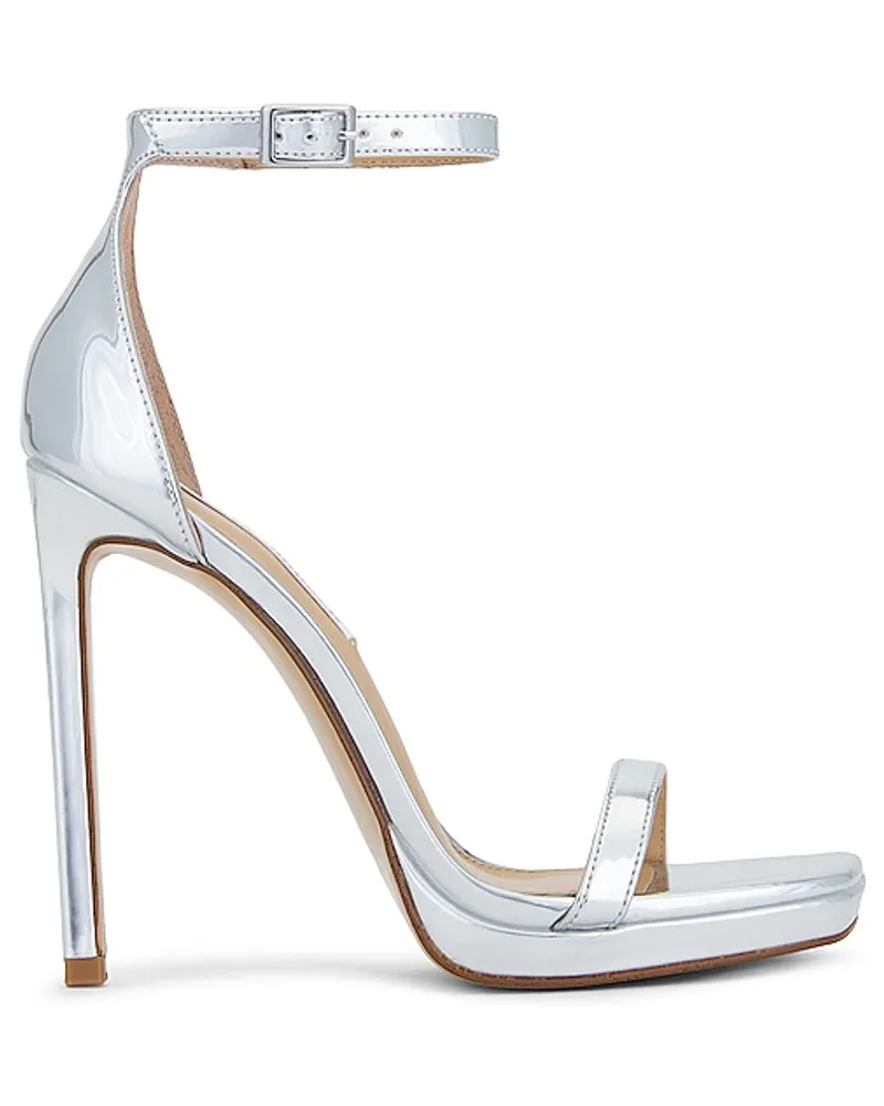 Steve Madden HIGH-HEELS IRIDESSA in Metallic Silver Metallic