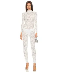 Kim Shui CATSUIT in White White