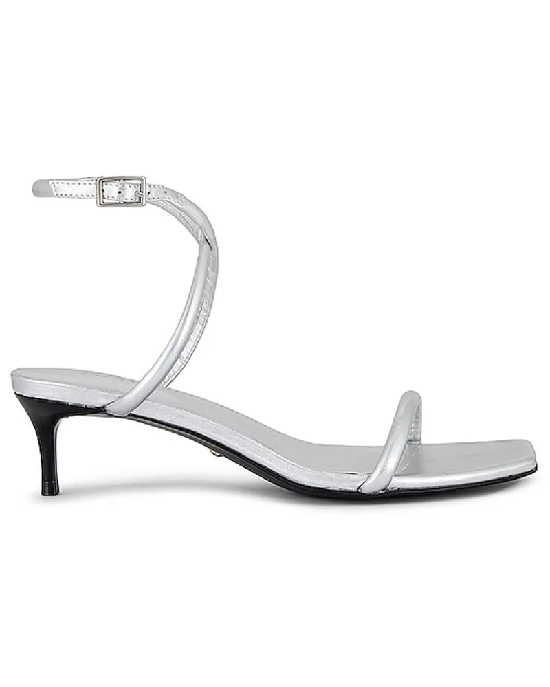 RAYE SANDALE ZAHA in Metallic Silver Metallic